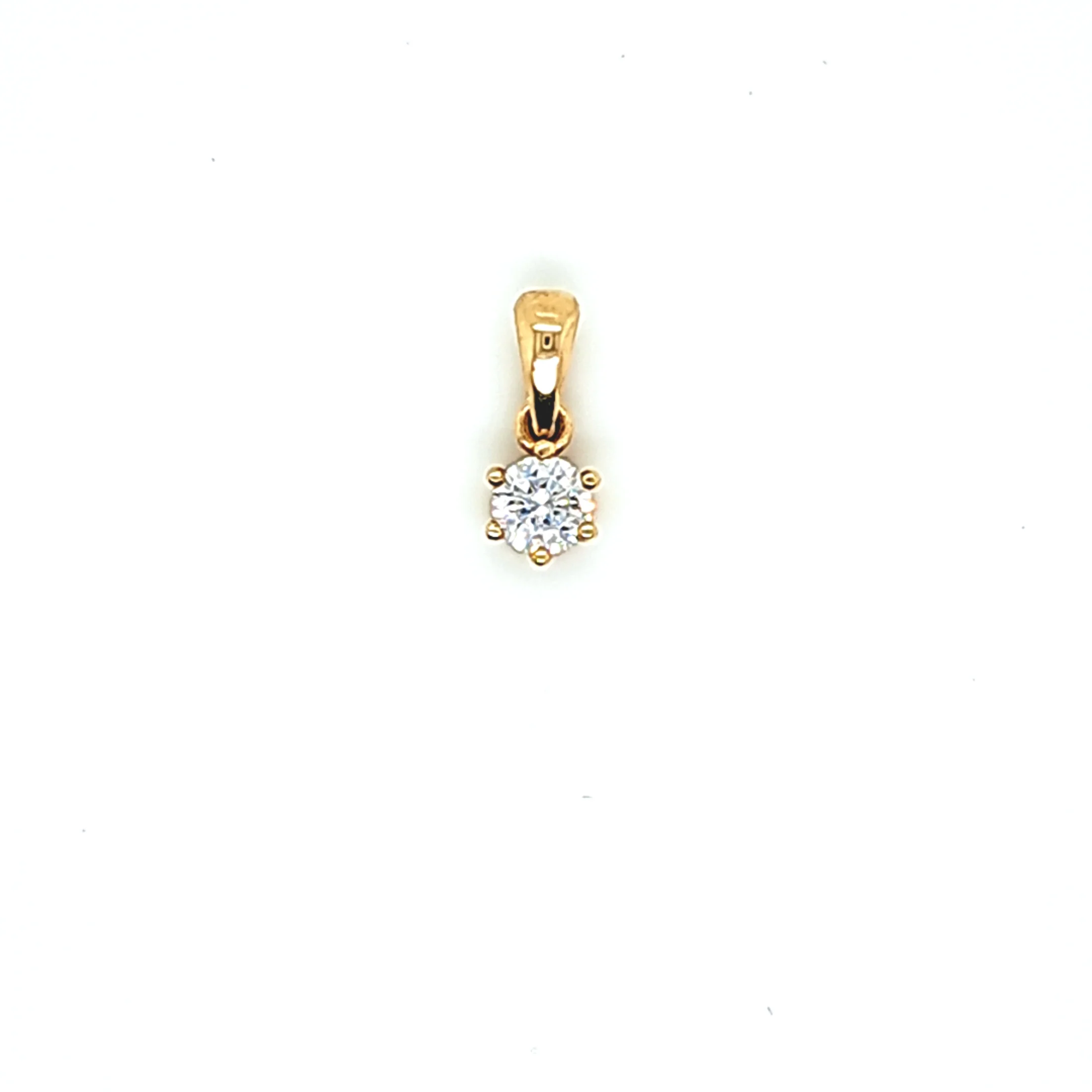 14K Gold | AnhÀnger mit Zirkonia K046