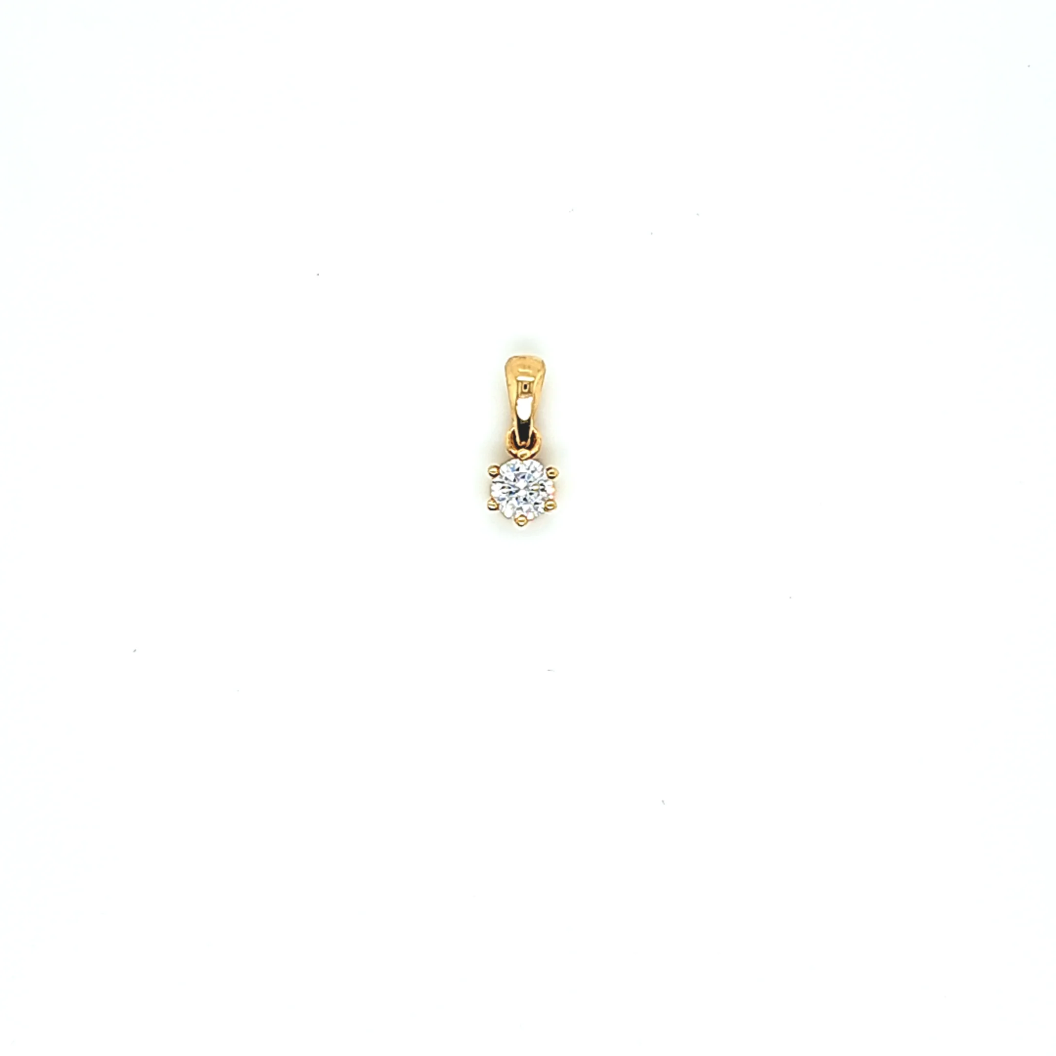 14K Gold | AnhÀnger mit Zirkonia K046 - Image 2