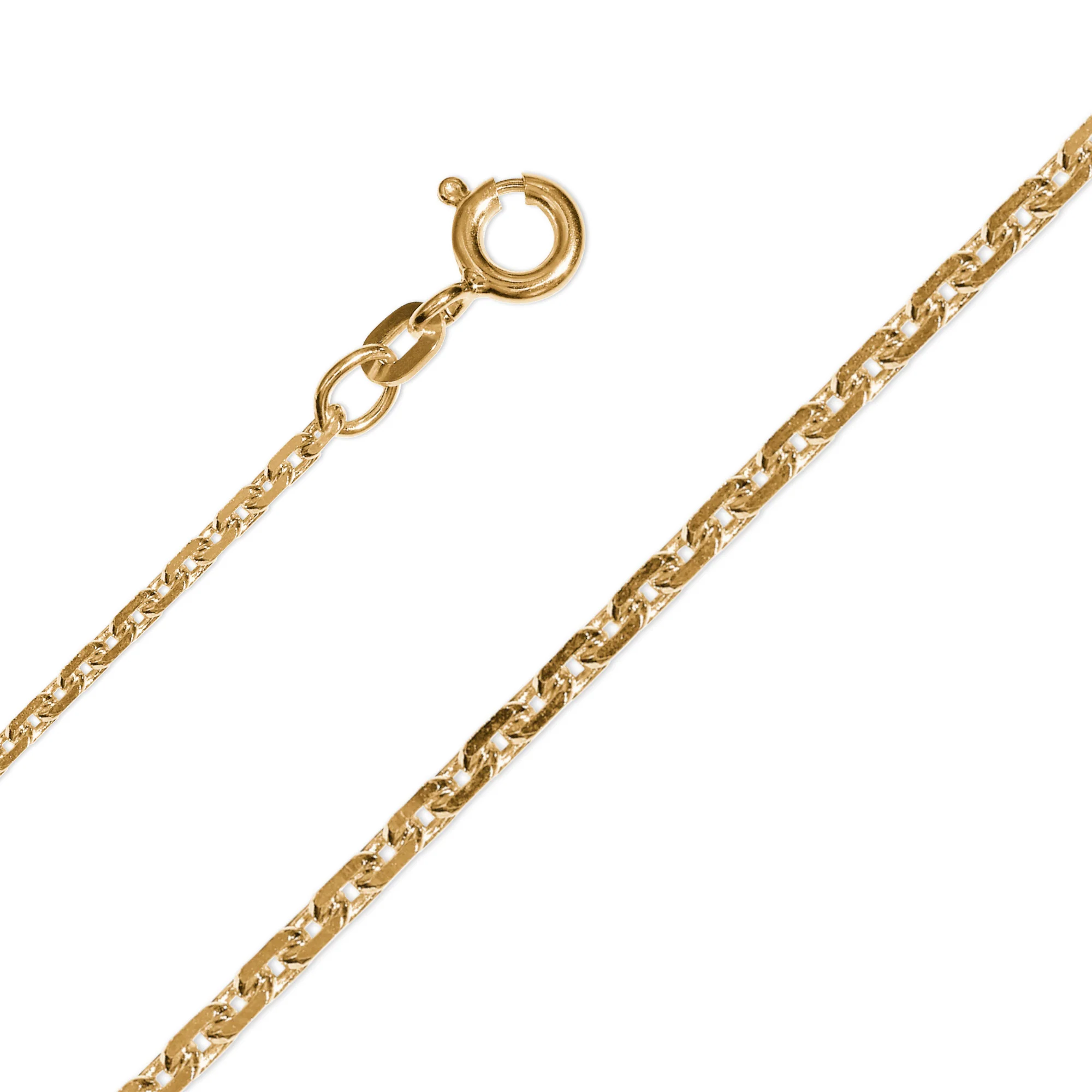 14K Gold | Anker diamantiert 1,20 mm - 1,90 mm - Image 7