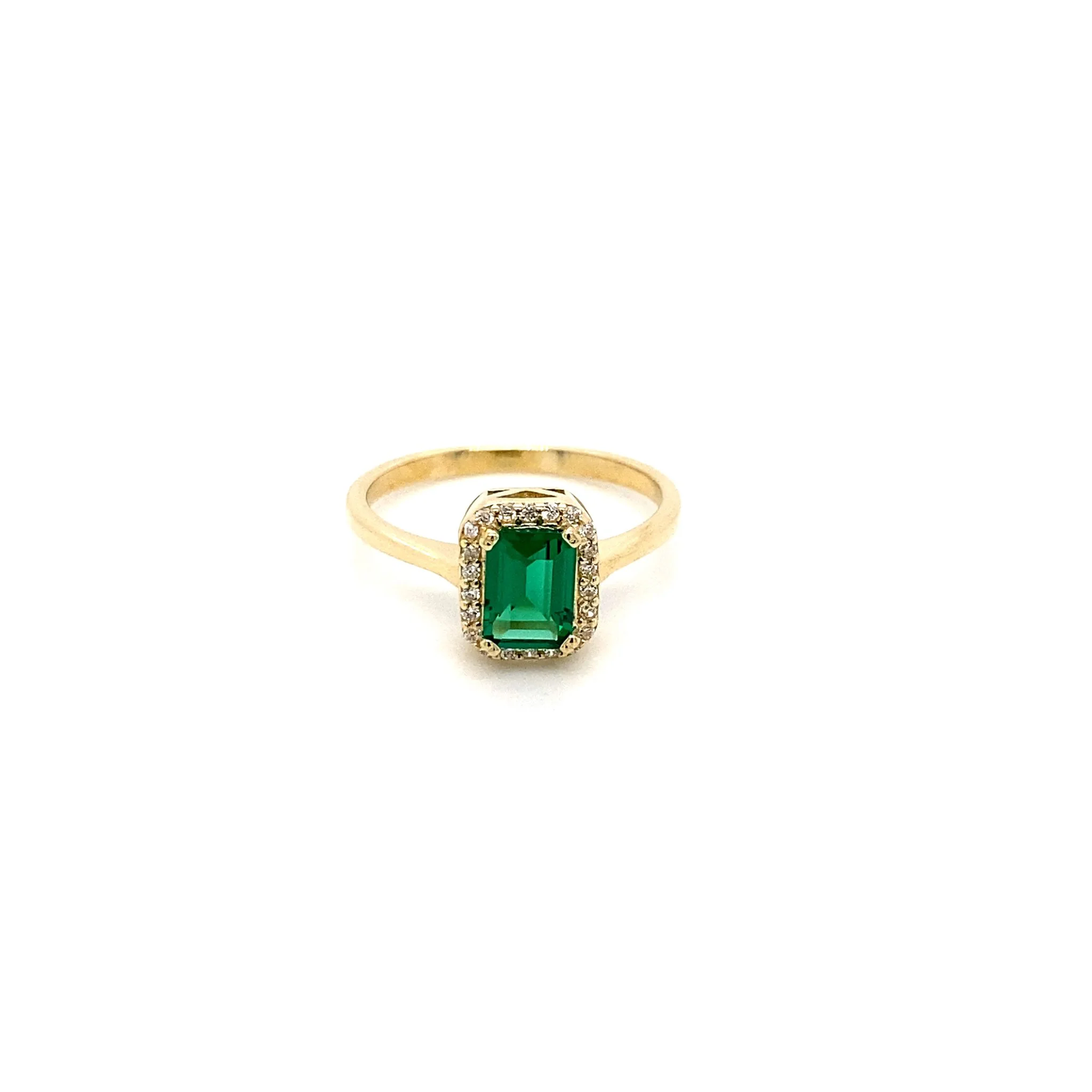 14K Gold | Baguette Steinring - Image 3