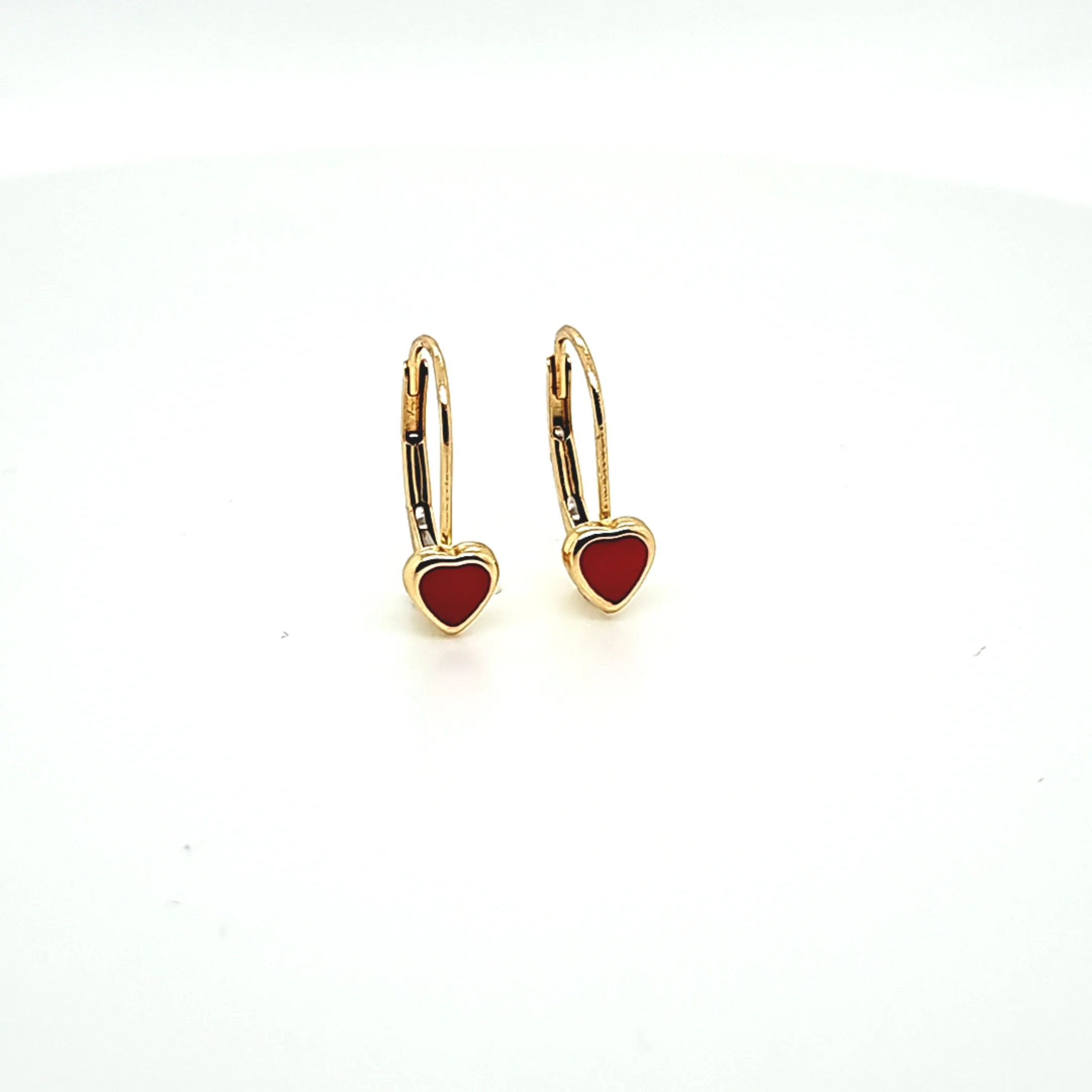 14K Gold | Ohrstecker mit Herz - Image 2