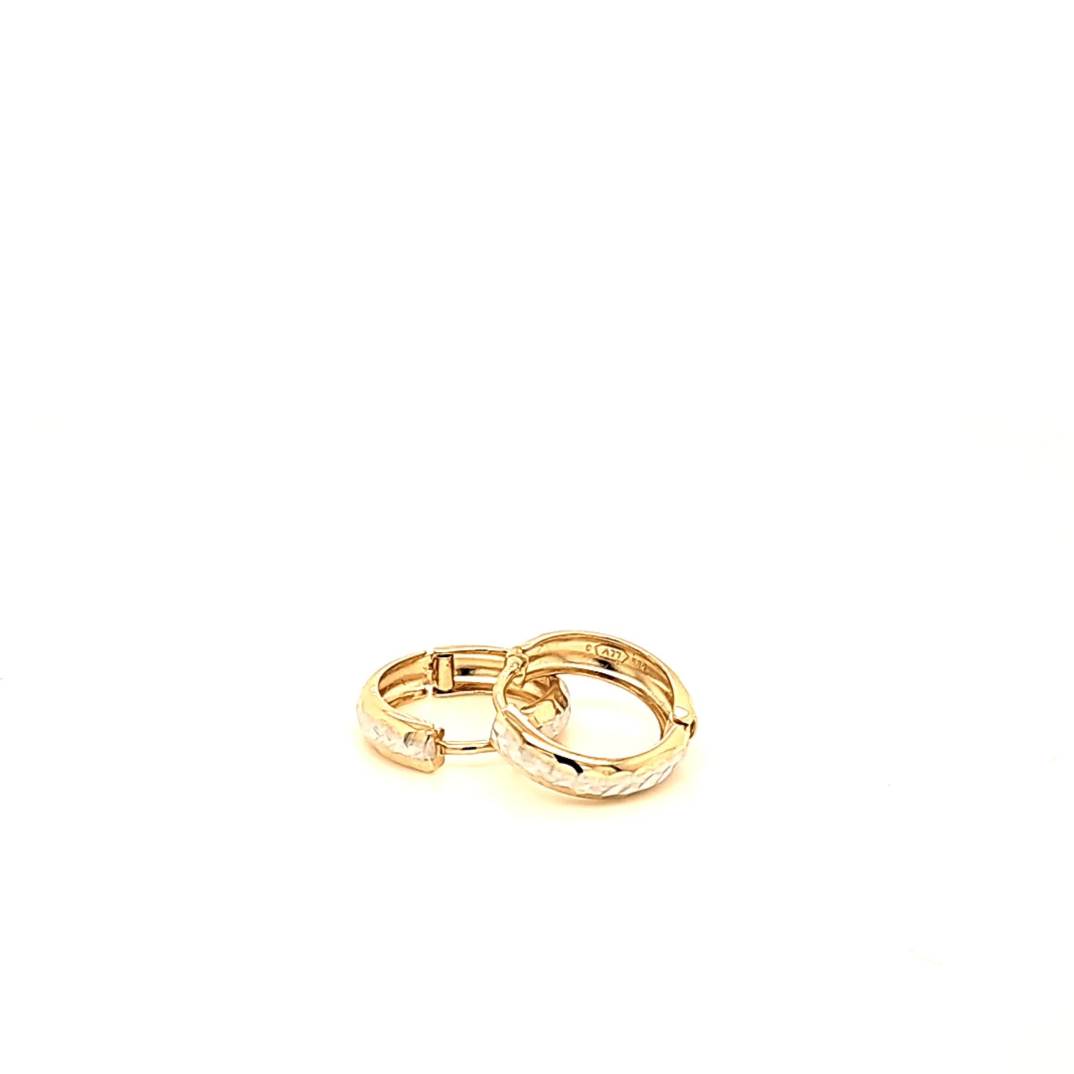 14K Gold | Ohrstecker Creole - Image 2