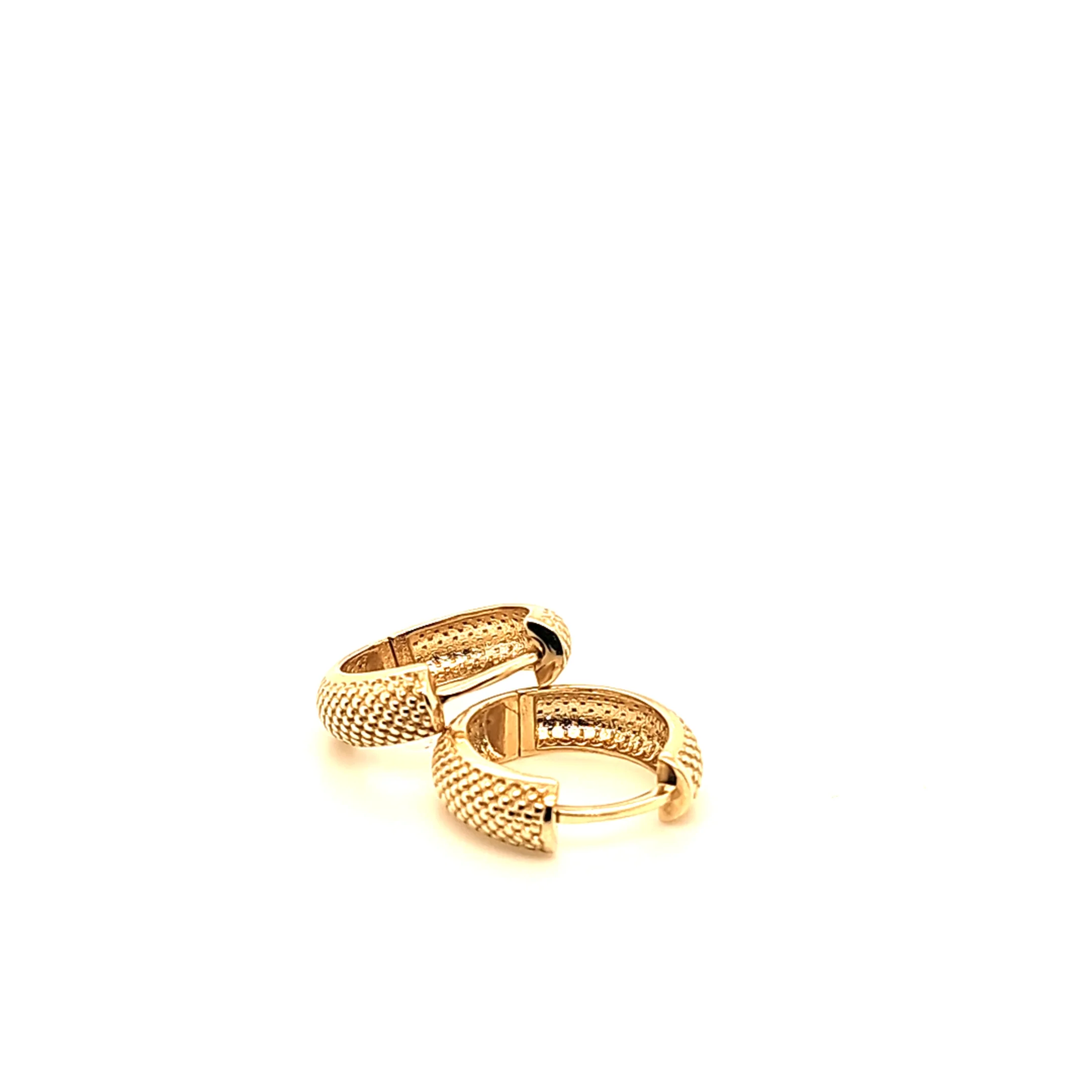 14K Gold | Ohrstecker Creole - Image 2