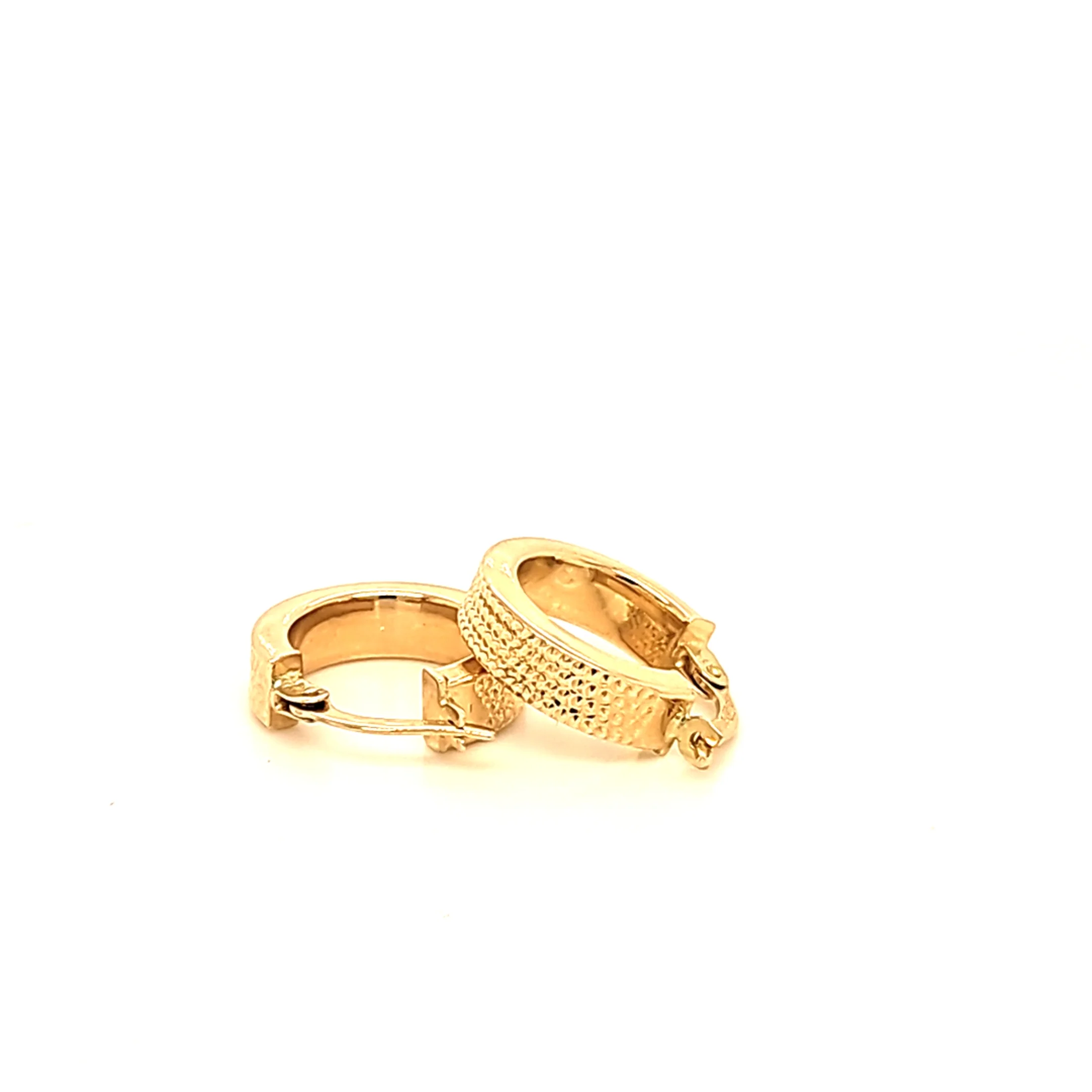 14K Gold | Ohrstecker Creole - Image 2