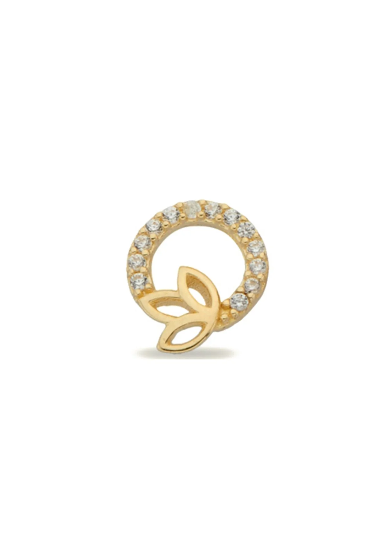14K Gold | Ohrstecker mit Blume KP0231A