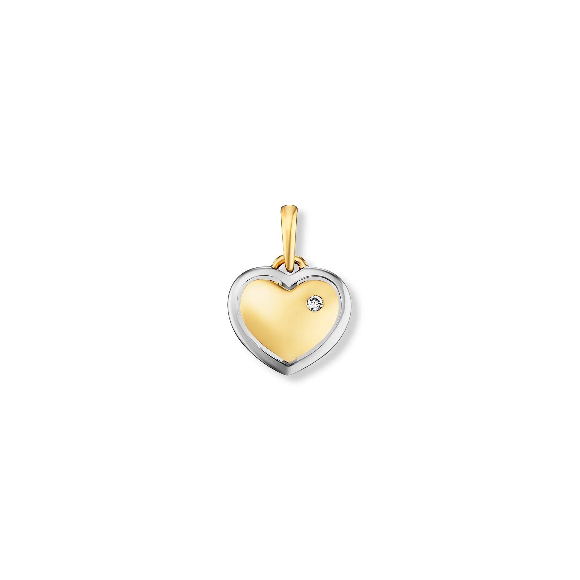 8K Gold | AnhÀnger Herz Brilliant