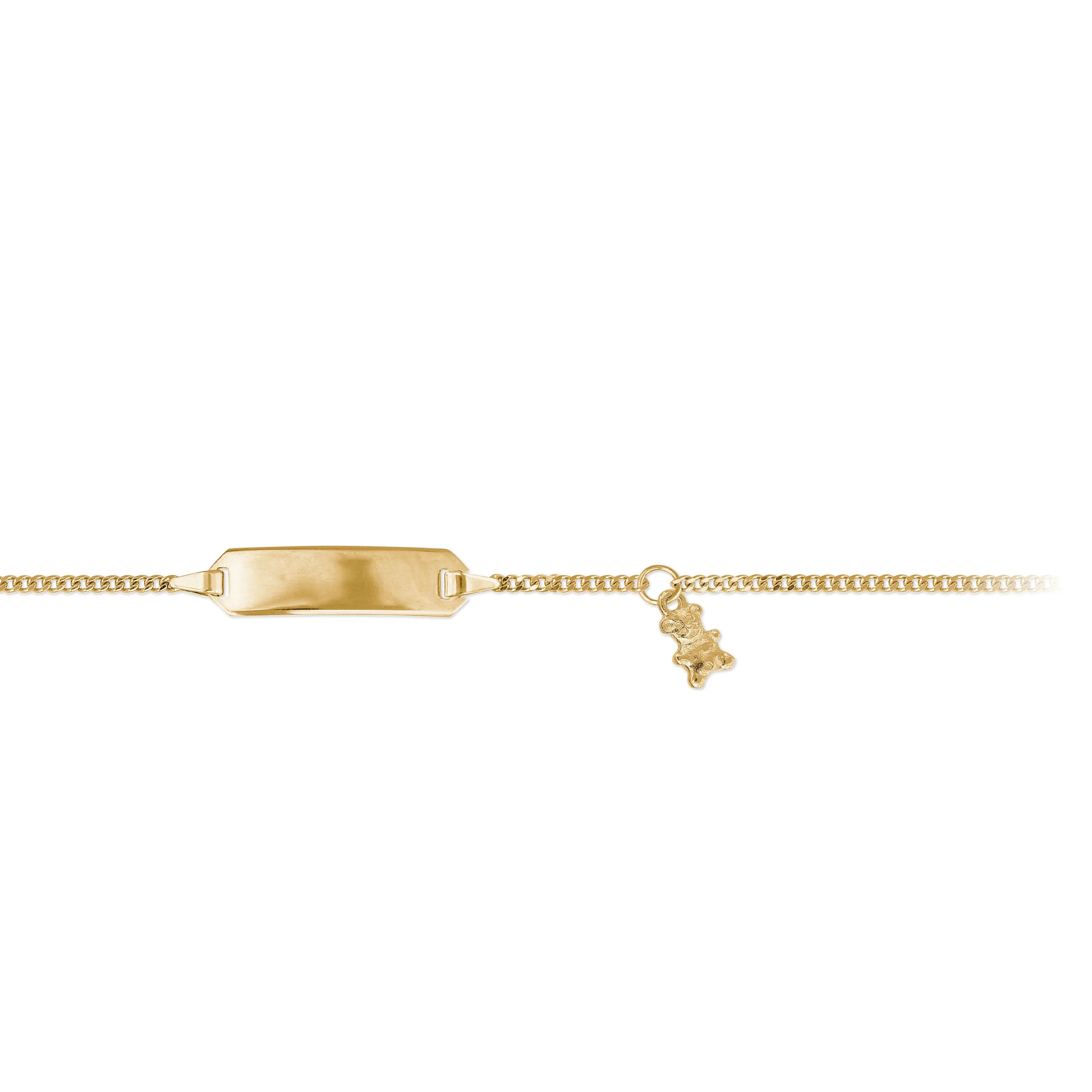 8K Gold | ID-Band Panzer mit BĂ€r 1,40 mm