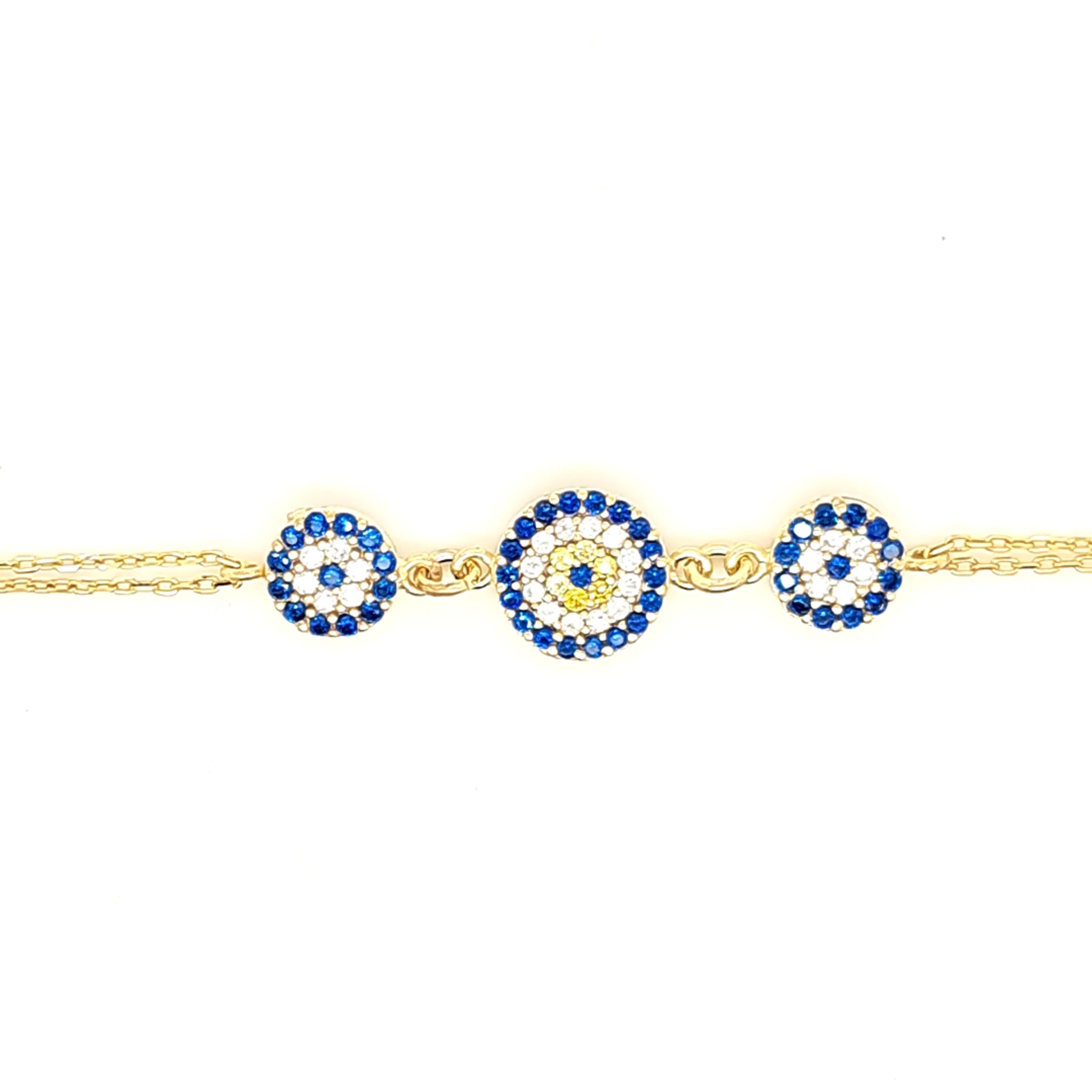 925 Silber |  Armband Nazar mit Zirkonia - Image 2