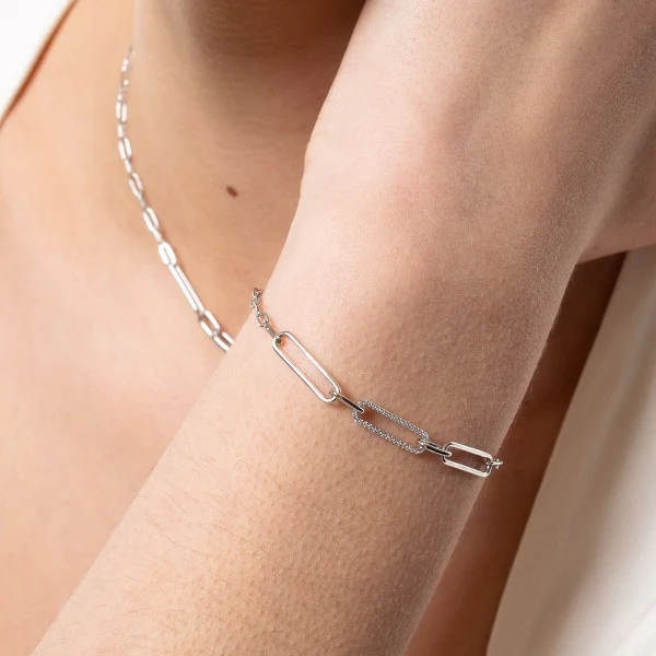 925 Silber |  Armbänder DUO LINK XENOX - Image 2