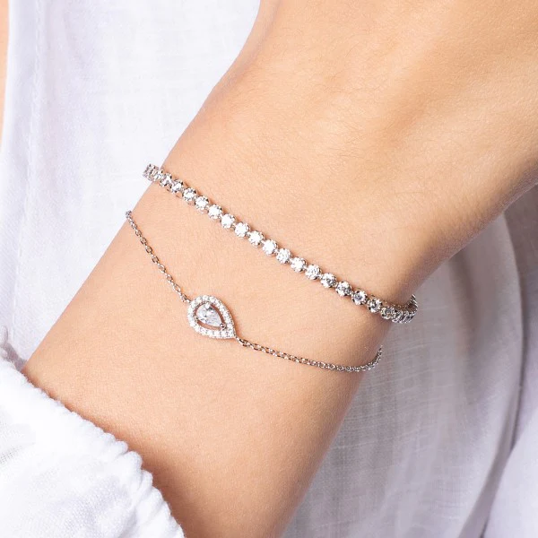 925 Silber | ArmbÀnder KRAPPE SILBER XENOX - Image 4