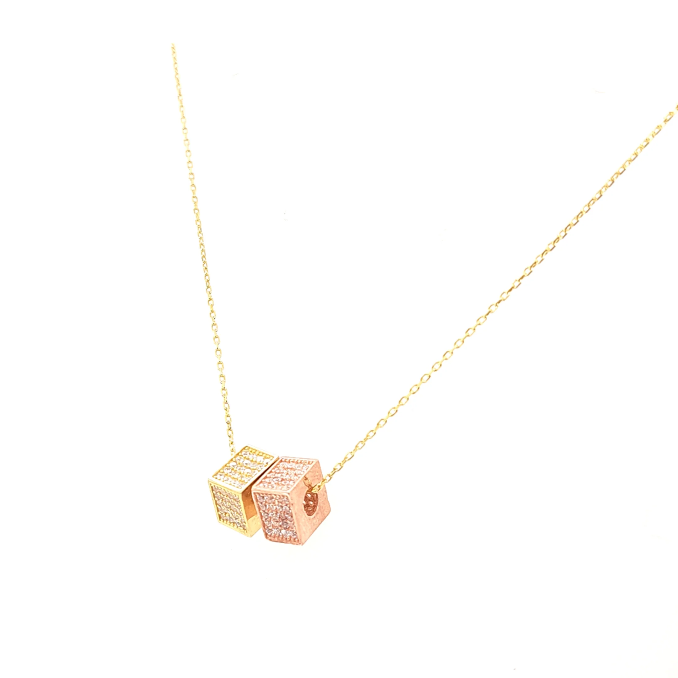 925 Silber | Halskette Kugel mit Zirkonia - Image 2