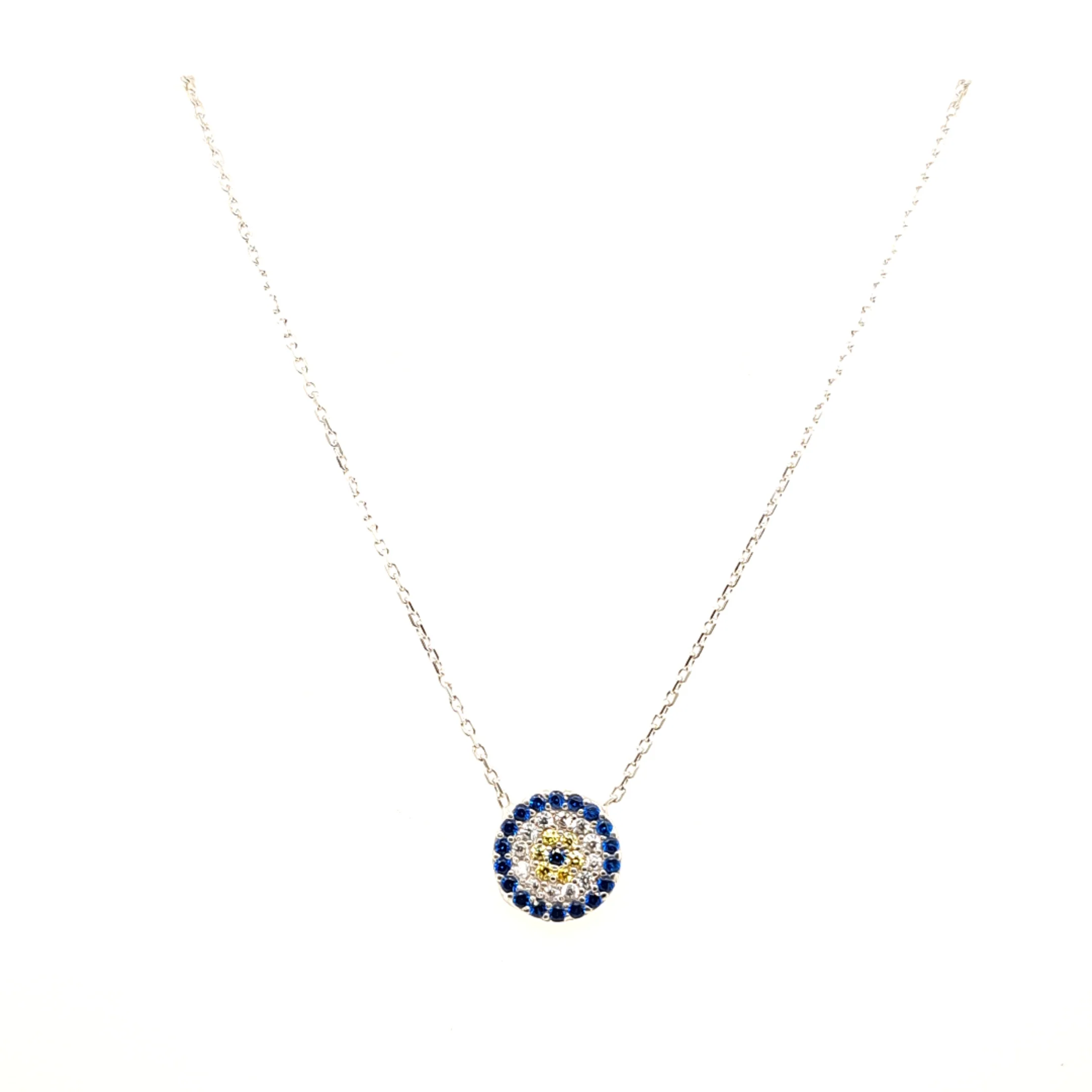 925 Silber | Halskette mit Nazar