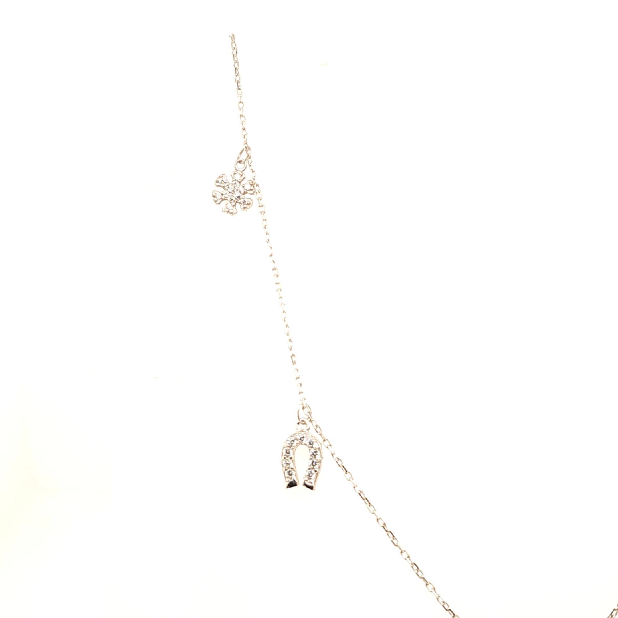 925 Silber |  Halskette Modern Mix mit Zirkonia - Image 2