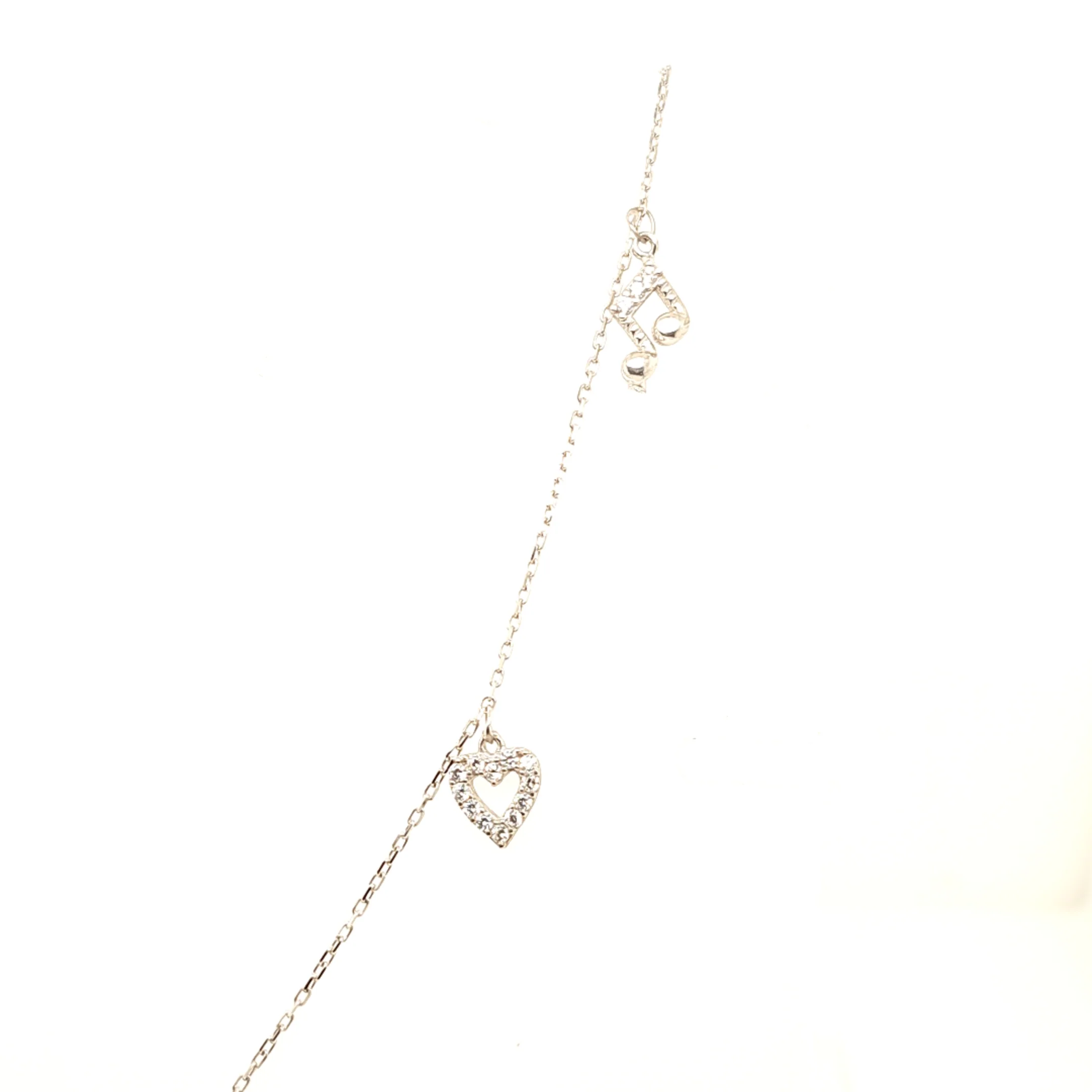925 Silber |  Halskette Modern Mix mit Zirkonia - Image 3