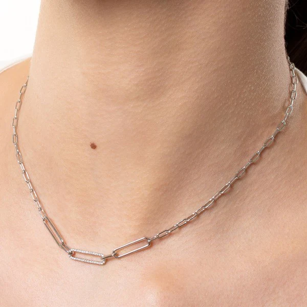 925 Silber | Halsketten DUO LINK XENOX - Image 2