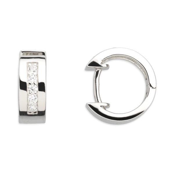 925 Silber | Ohrringe CREOLEN XENOX