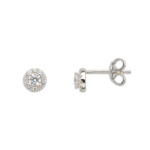 925 Silber | Ohrringe SILVER CIRCLE HALO XENOX