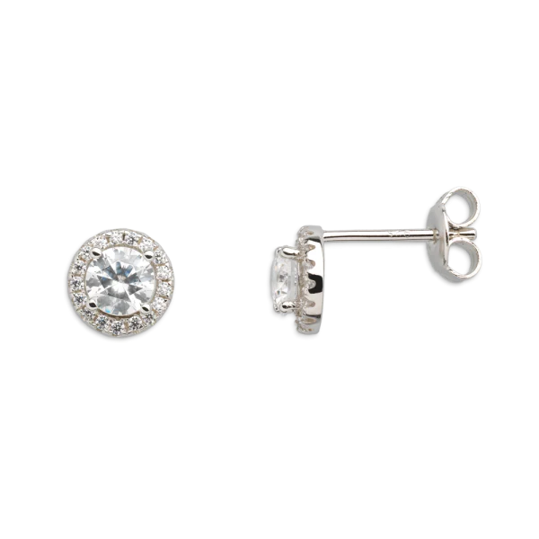 925 Silber | Ohrringe SILVER CIRCLE HALO XENOX