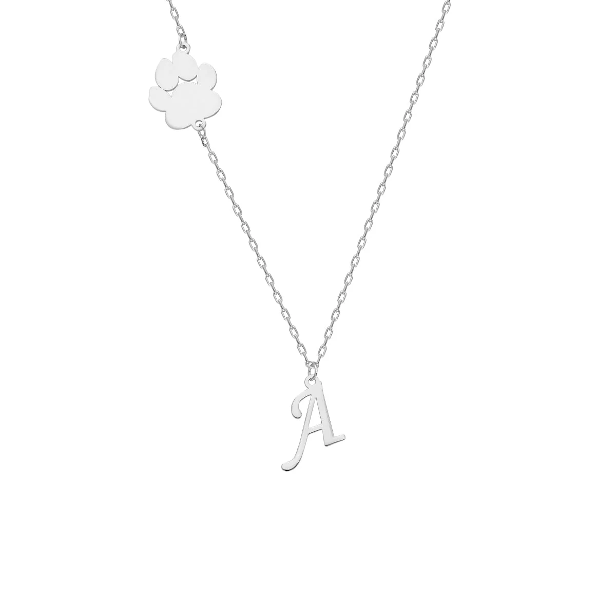 Pfote Kette mit Buchstabe - Image 2