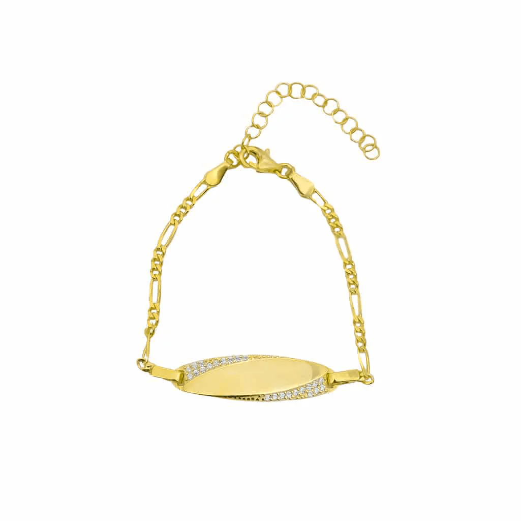 Chain Design Baby Namensarmkette Model II