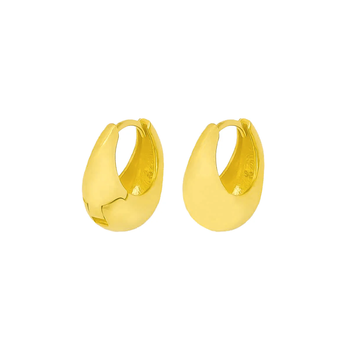 Chunky Hoop Ohrring