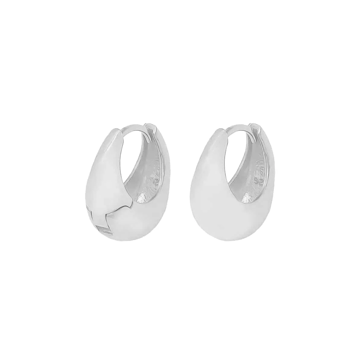 Chunky Hoop Ohrring - Image 2