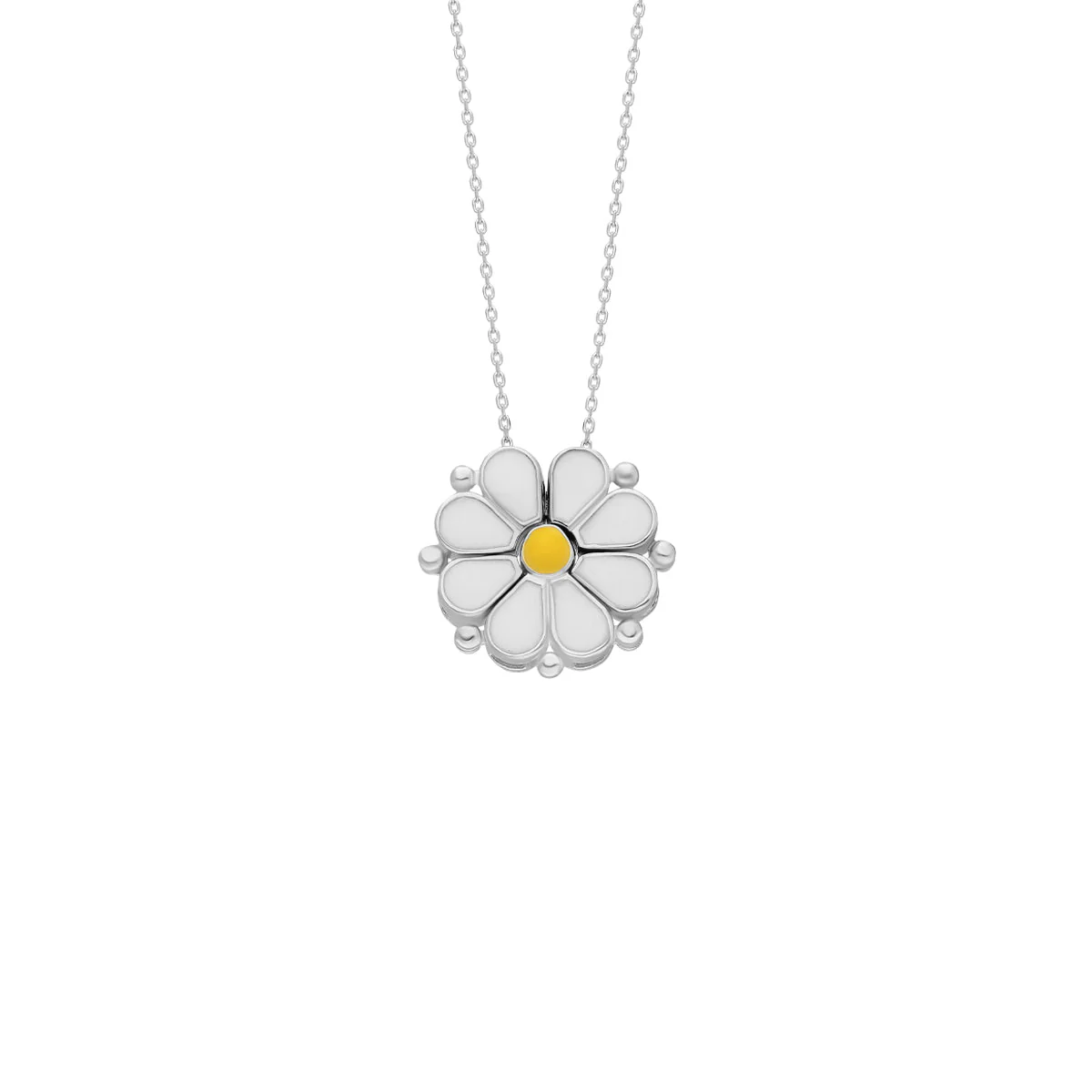Colorfull Magnet Daisy Halskette - Image 2