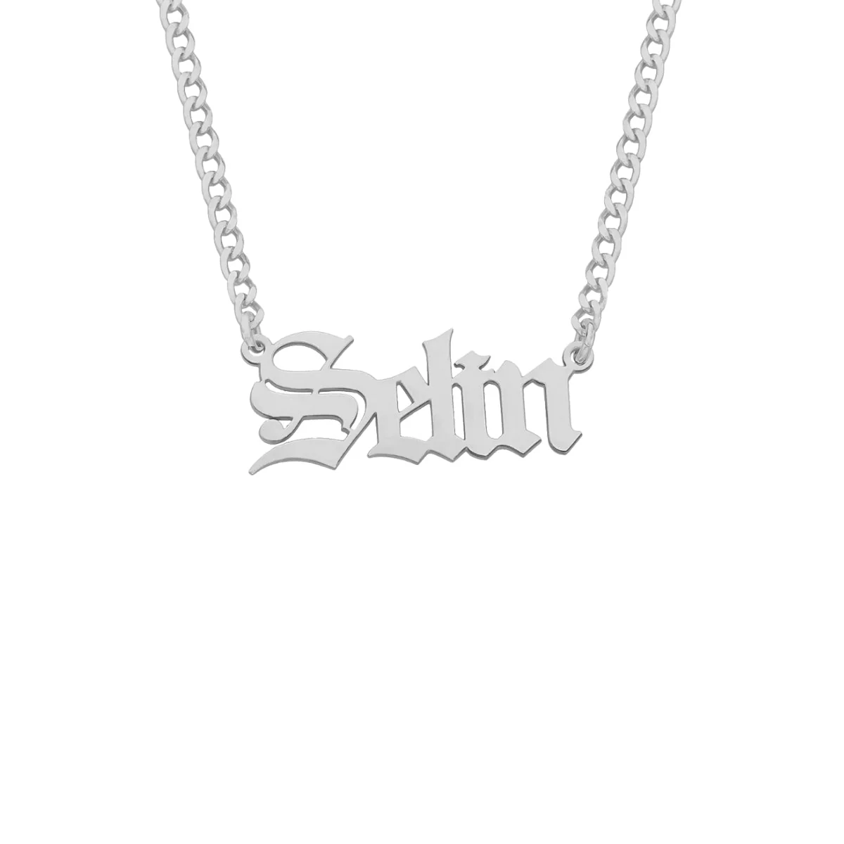 Cuban Link Namenskette Gothic - Image 2