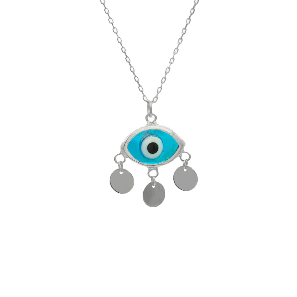 Firuze Blue Eyes Necklace - Image 2