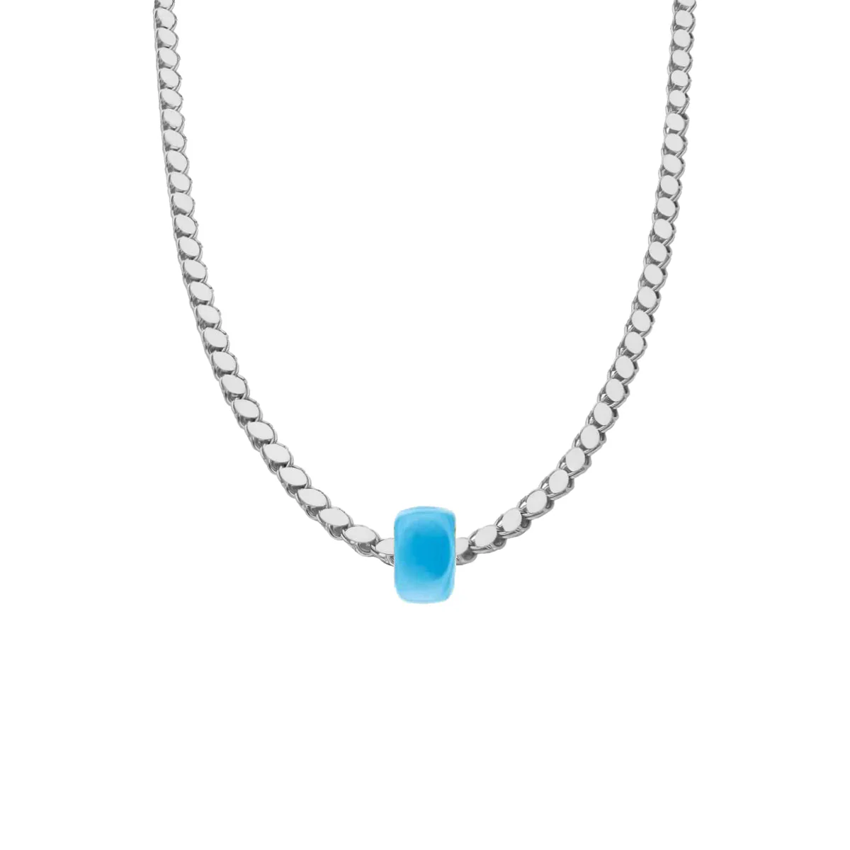 Gersten Halskette mit Blauen Stein - Image 2