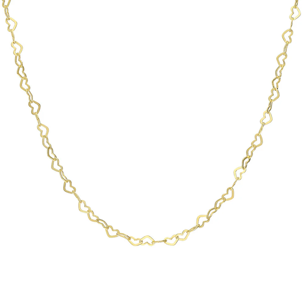 HERZ CHAIN HALSKETTE