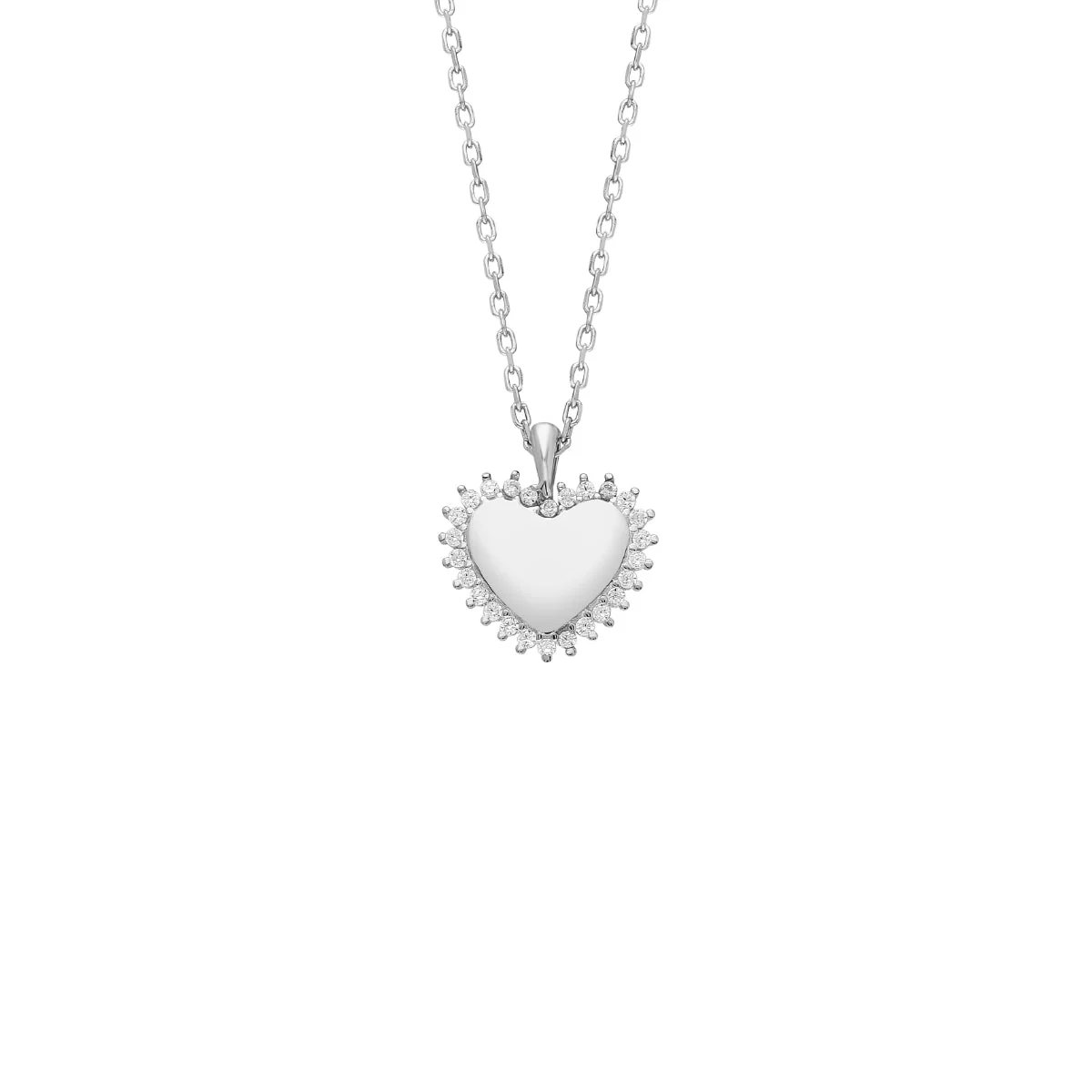 HERZKETTE MIT ZIRKONIA - Image 2