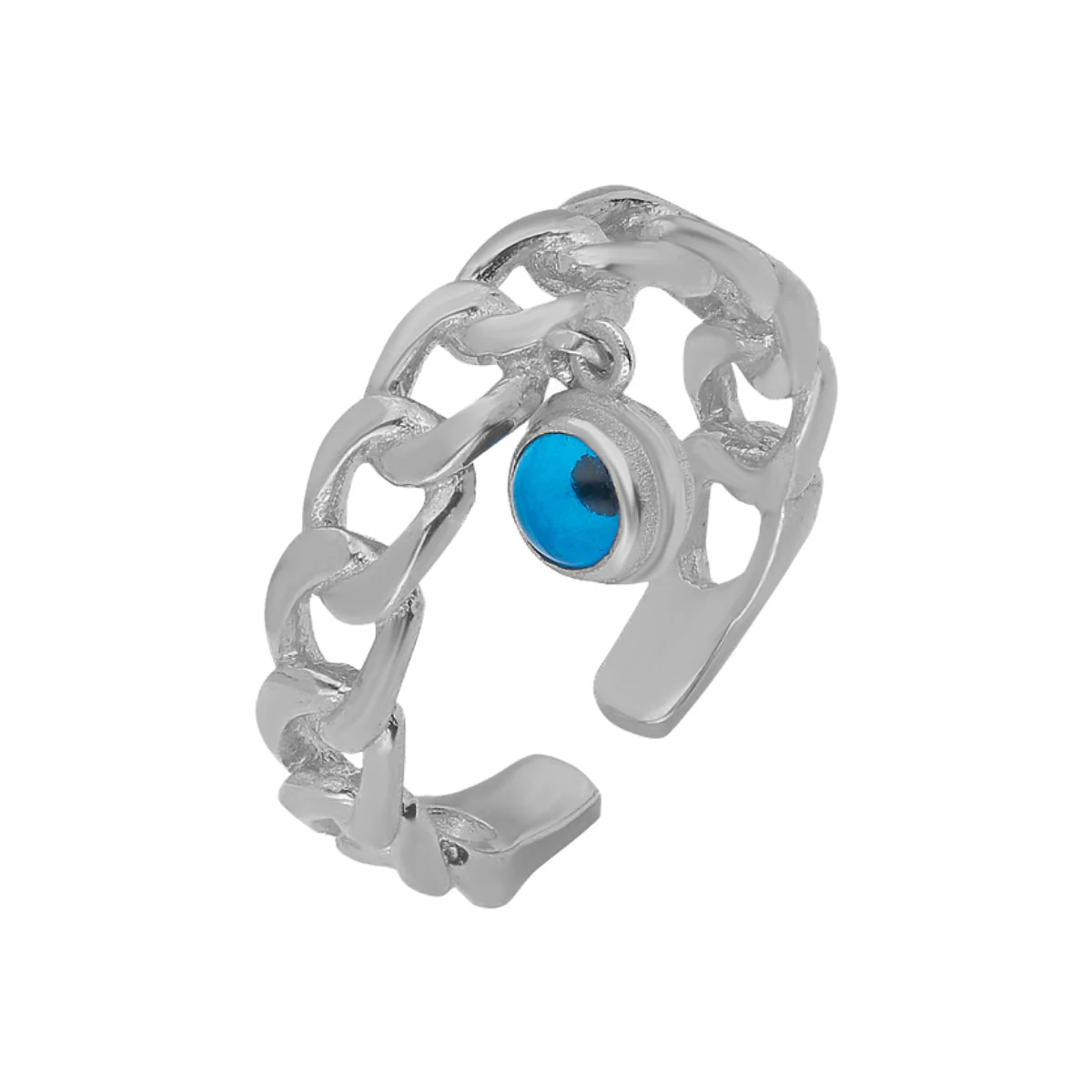 Nazar Cuban Link Ring - Image 2