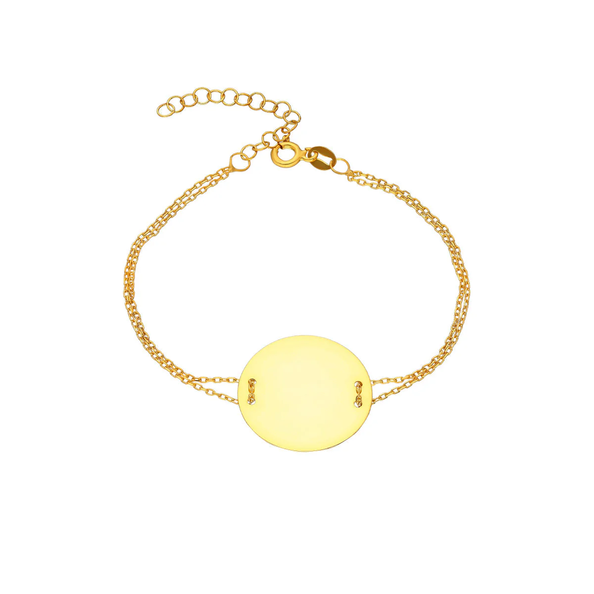 Plättchen Gravurarmband