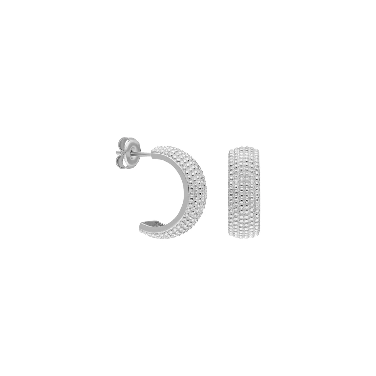 Points hoop Ohrring - Image 2