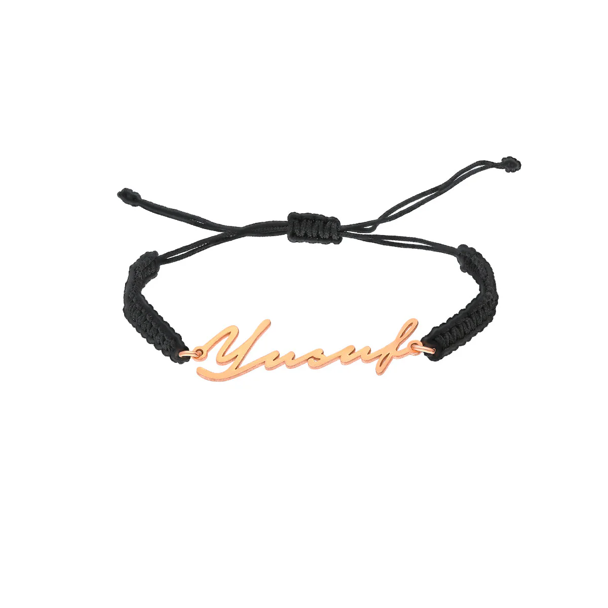 Signatur Armband mit schwarzes Seil - Image 3