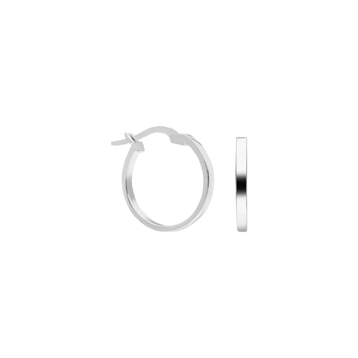 Simple Hoop Ohrring - Image 2