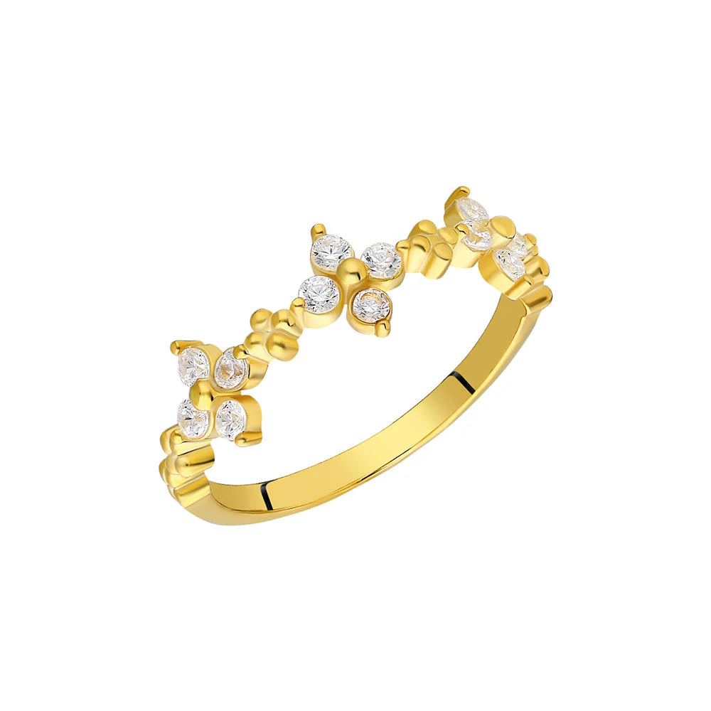 Trio Zirkonia Ring