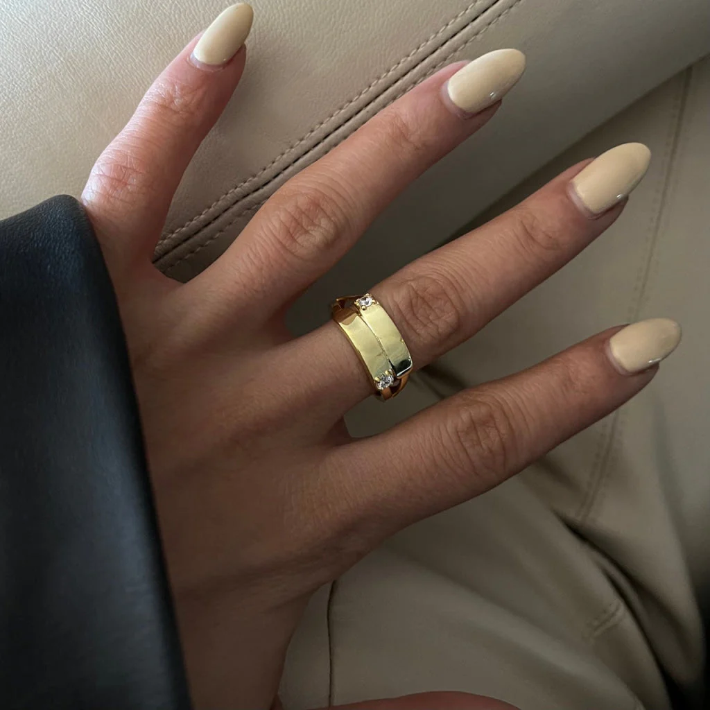 Two Zirkonia Ring - Image 4