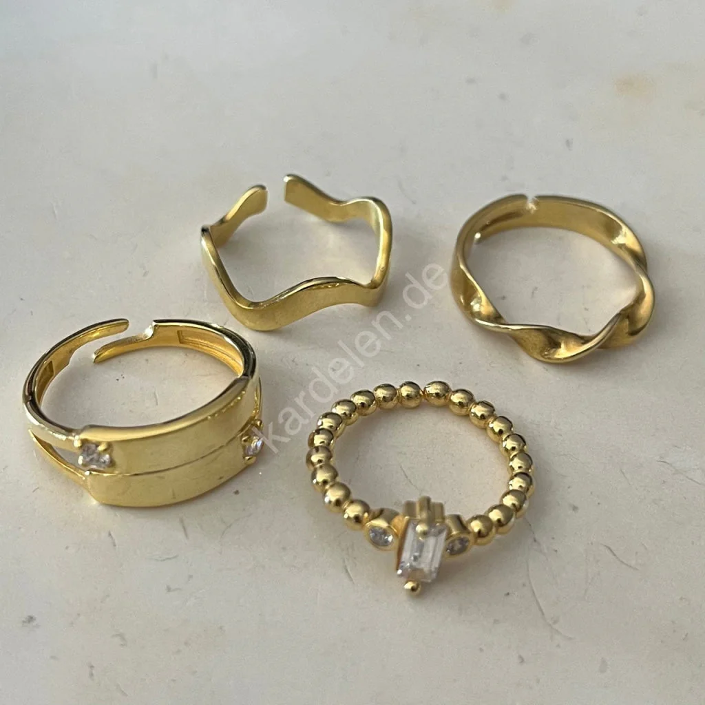 Two Zirkonia Ring - Image 5