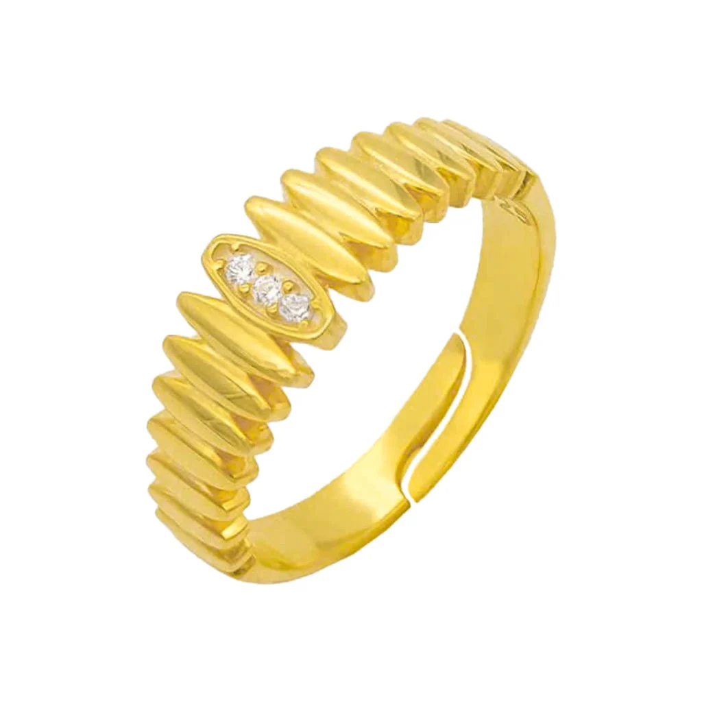 Wave Design Zirkonia Ring - Image 4